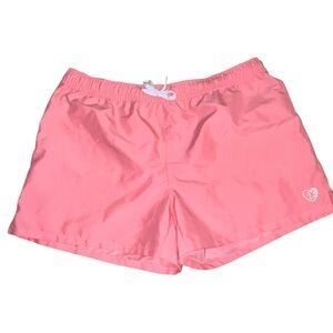 chubby mermaids board shorts swim pink xl